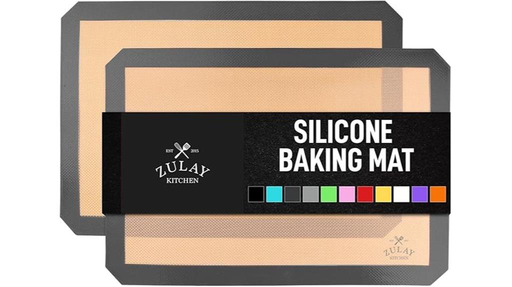 silicone baking mats pack