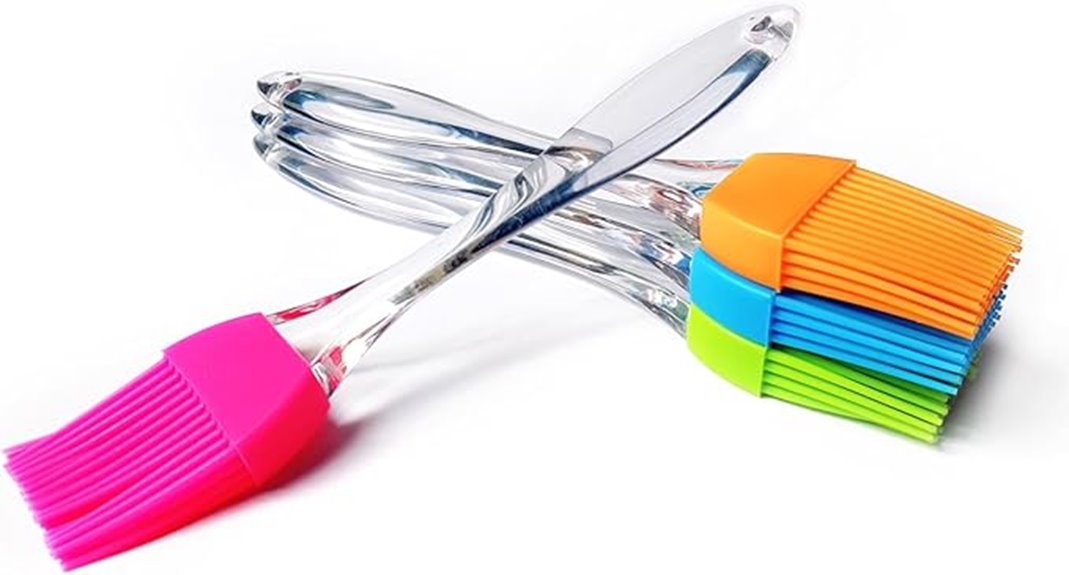 silicone basting brush for cooking