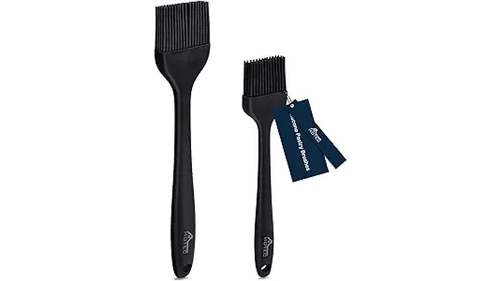 silicone basting brush set