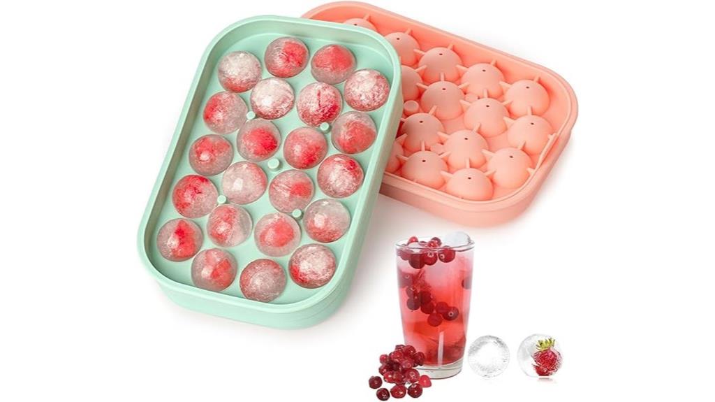 silicone ice ball trays