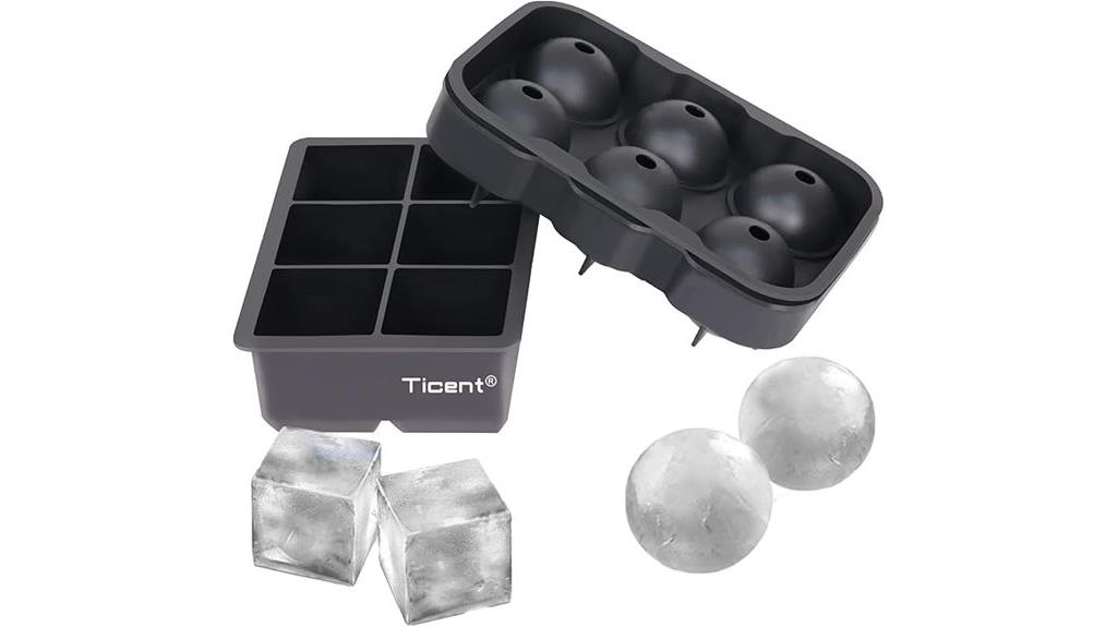 silicone ice cube molds