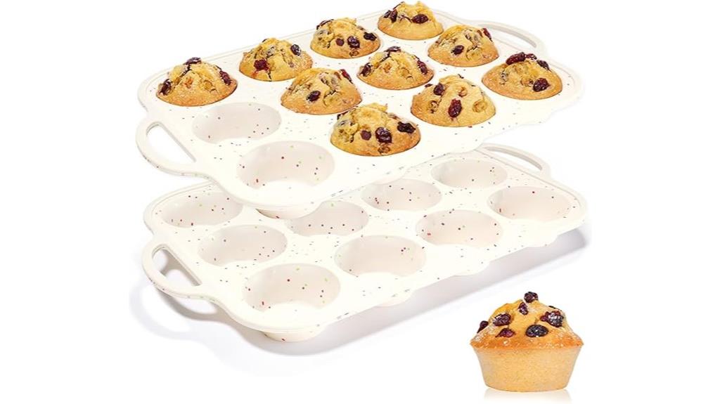silicone muffin pan pack