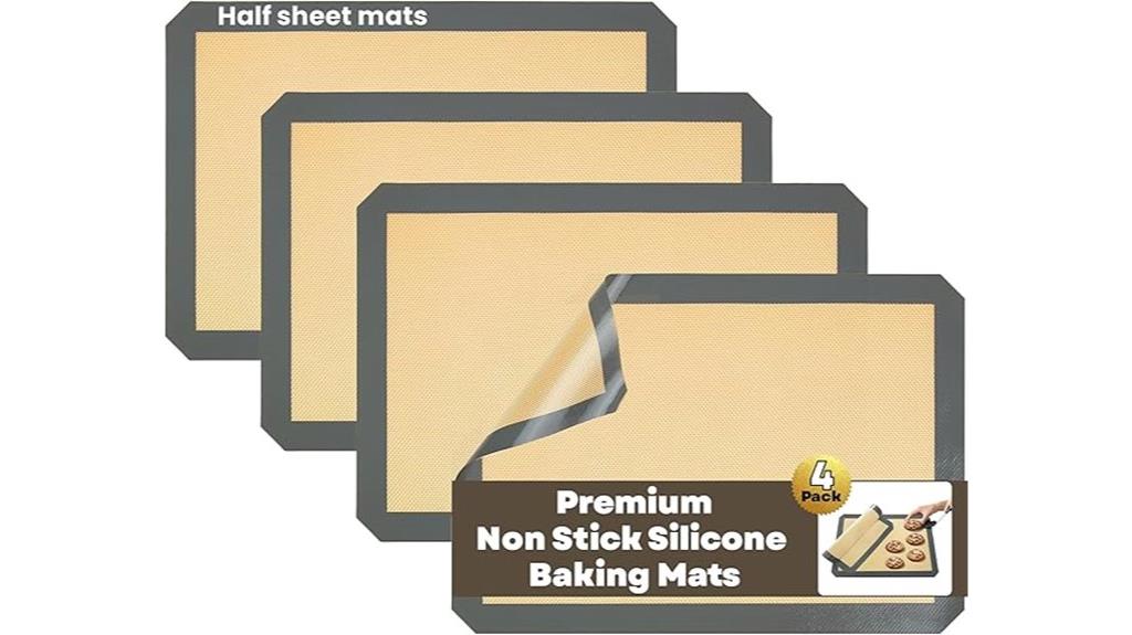 silicone non stick baking mats