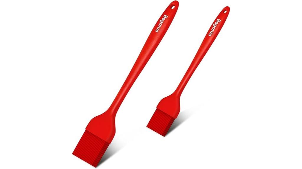 silicone pastry brush set