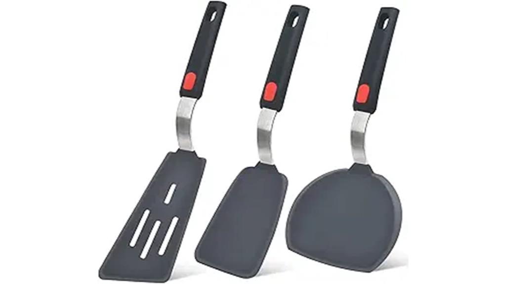 silicone spatula set