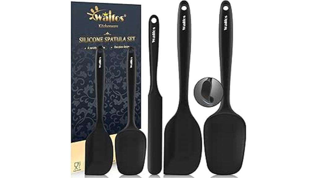 silicone spatula set