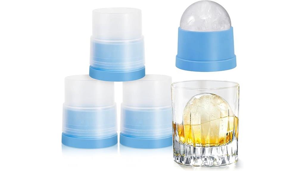 silicone sphere ice molds