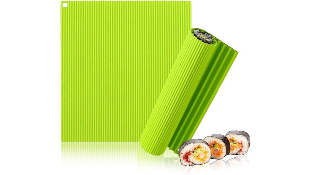 silicone sushi rolling mat