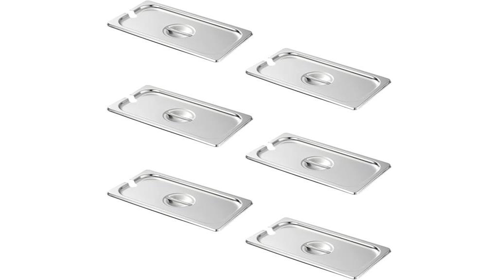 six pan cover set