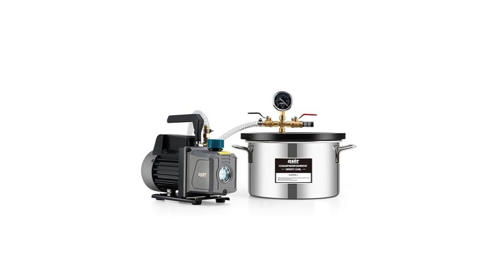 small vacuum chamber kit