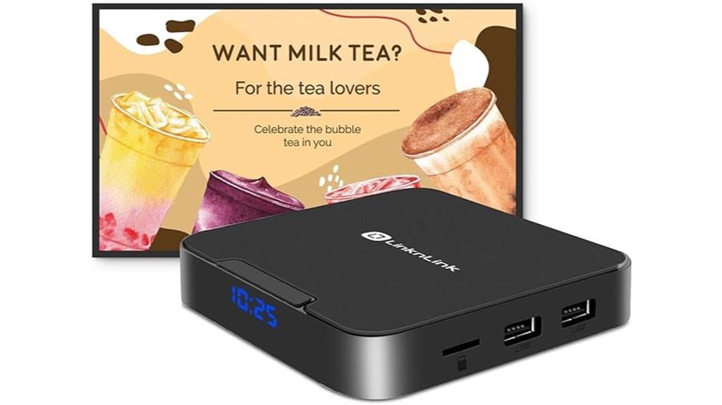 smart 4k signage player