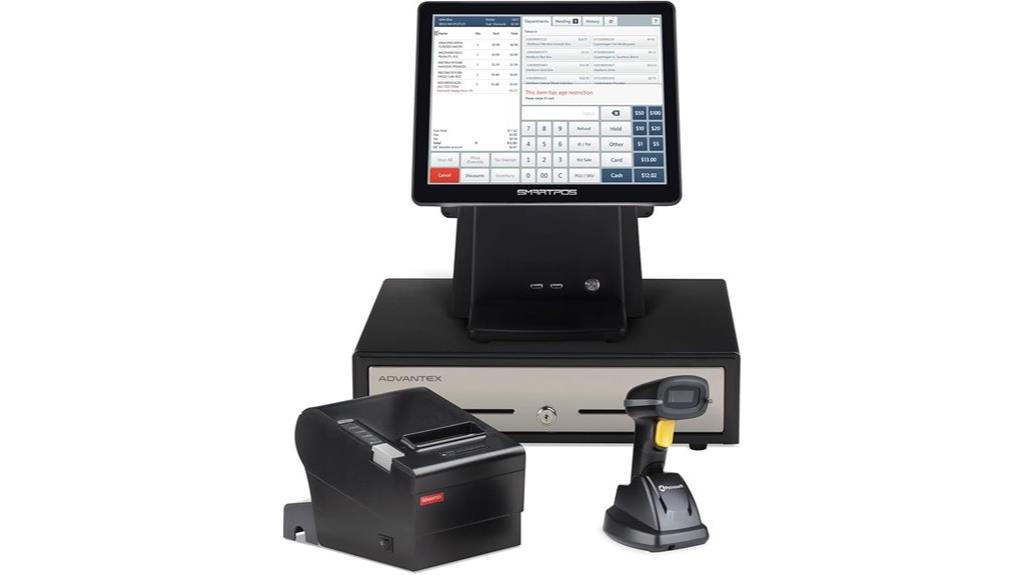 smartpos 129 small business register