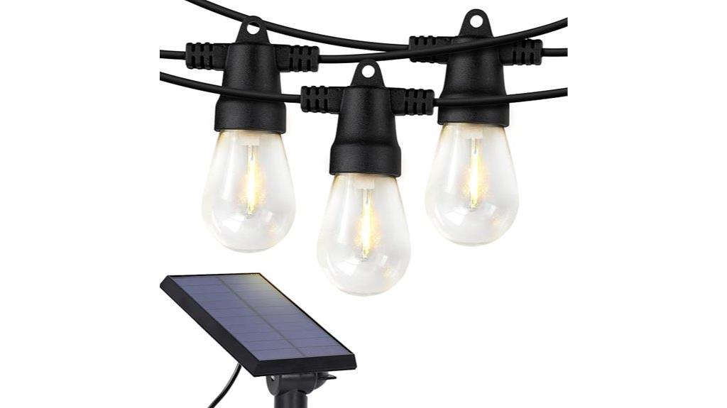 solar string lights 27 ft