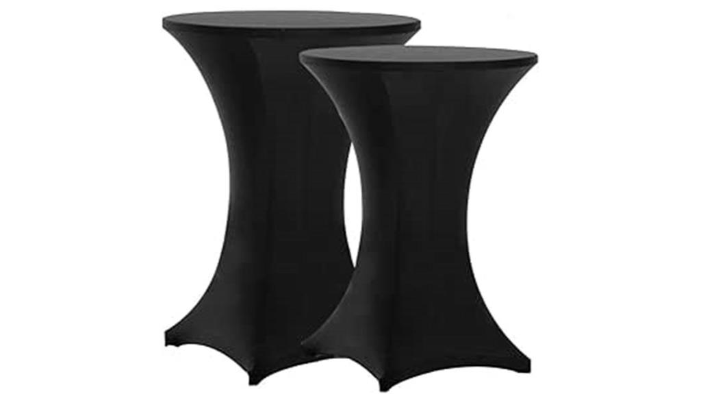 spandex cocktail table covers