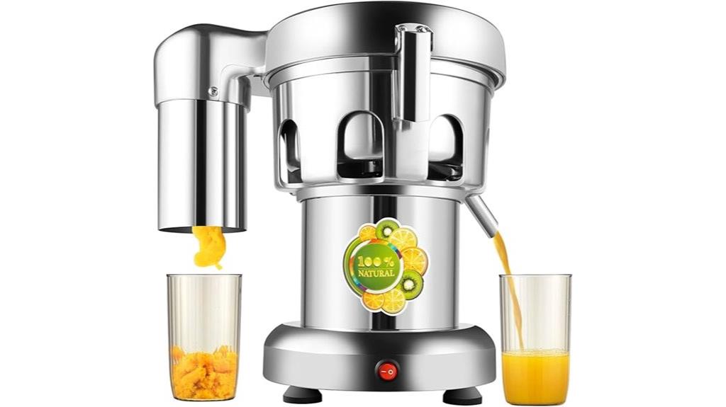 stainless steel 370w juicer
