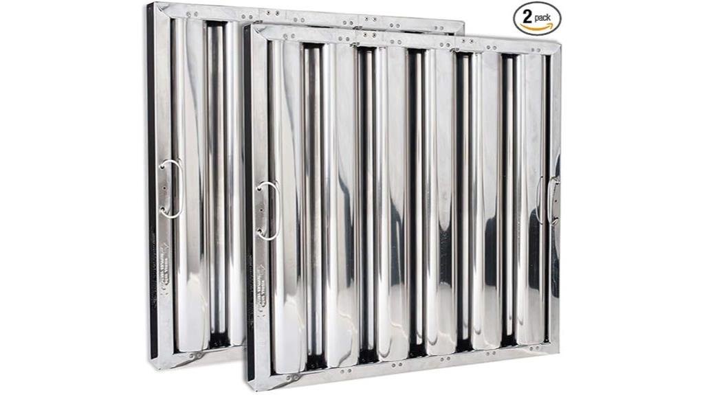 stainless steel baffle filters