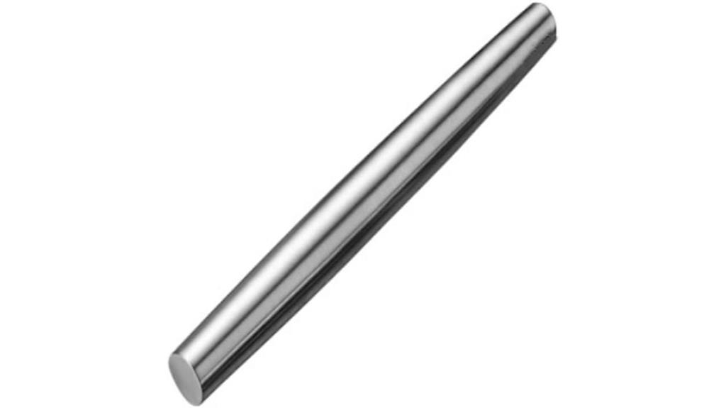 stainless steel baking rolling pin