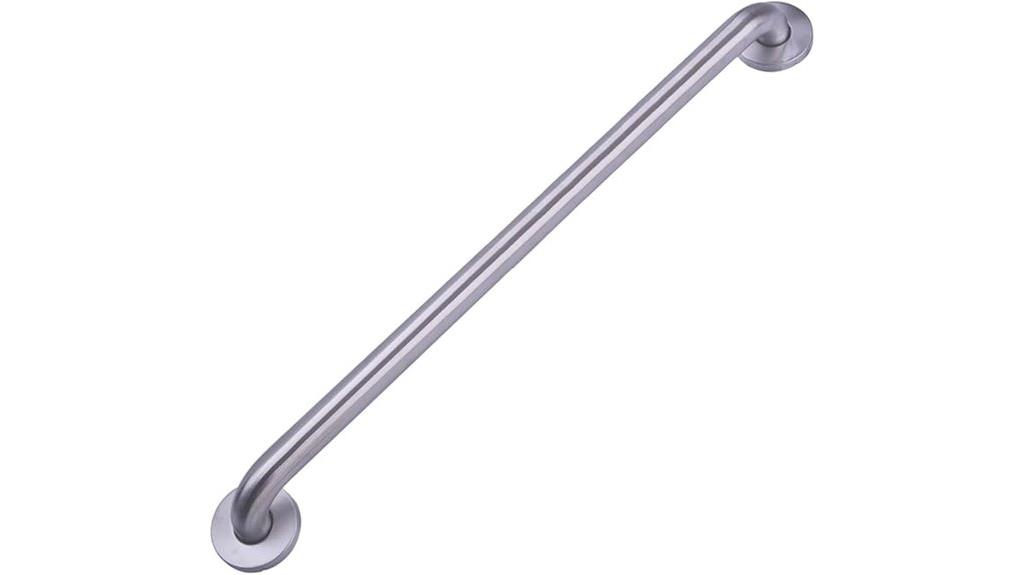 stainless steel bathroom grab bar