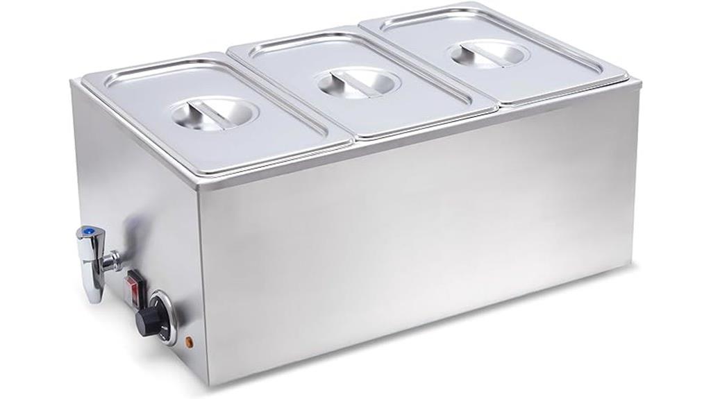 stainless steel buffet warmer