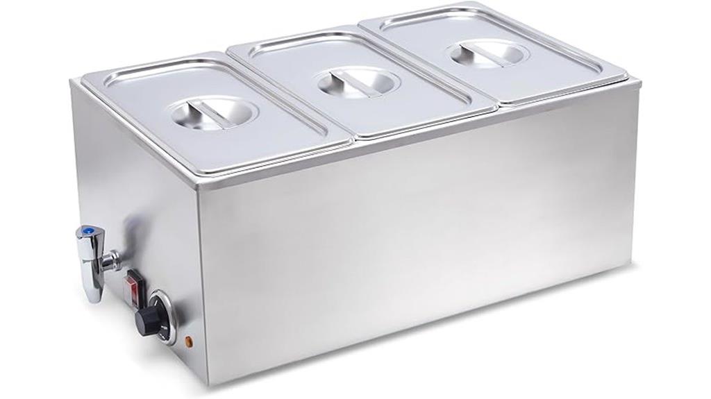 stainless steel buffet warmer
