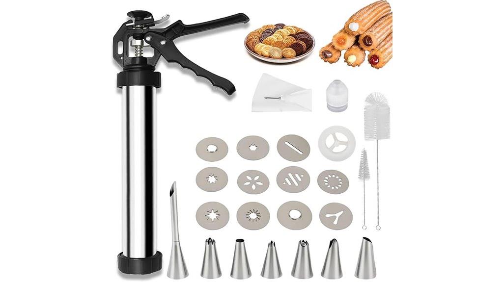 stainless steel churro cookie kit