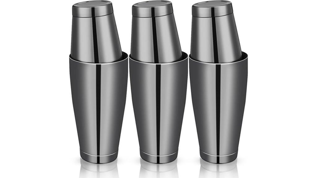 stainless steel cocktail set