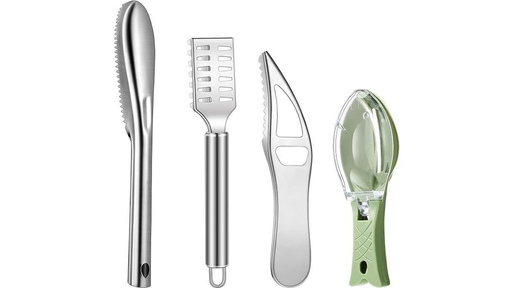 stainless steel fish scale remover