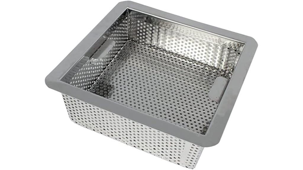 stainless steel floor drain