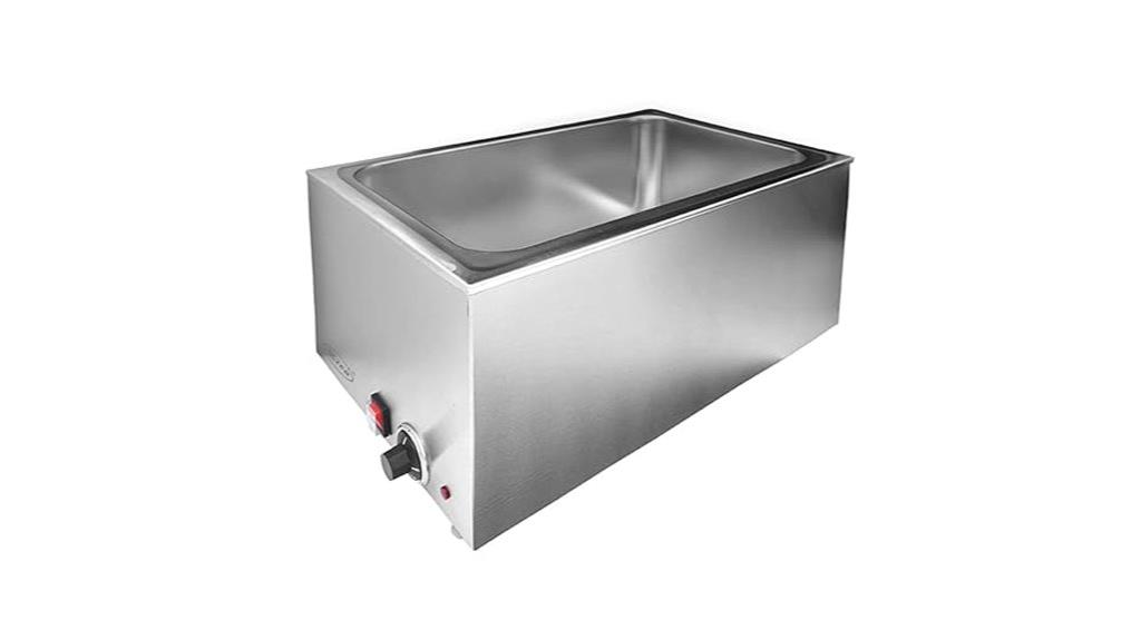 stainless steel food warmer