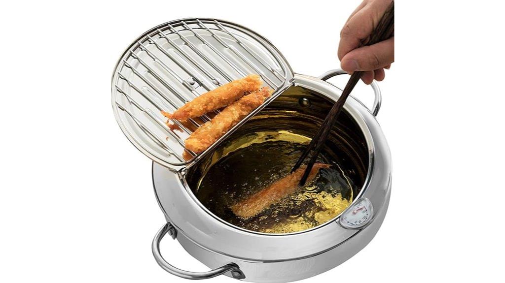 stainless steel fryer pot