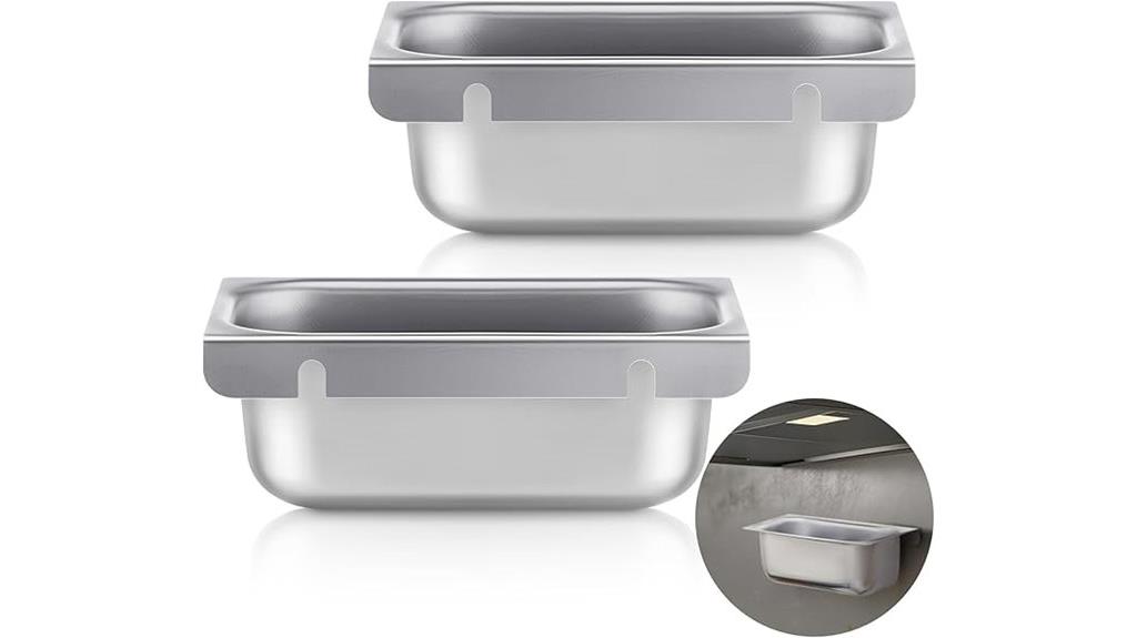stainless steel grease holders