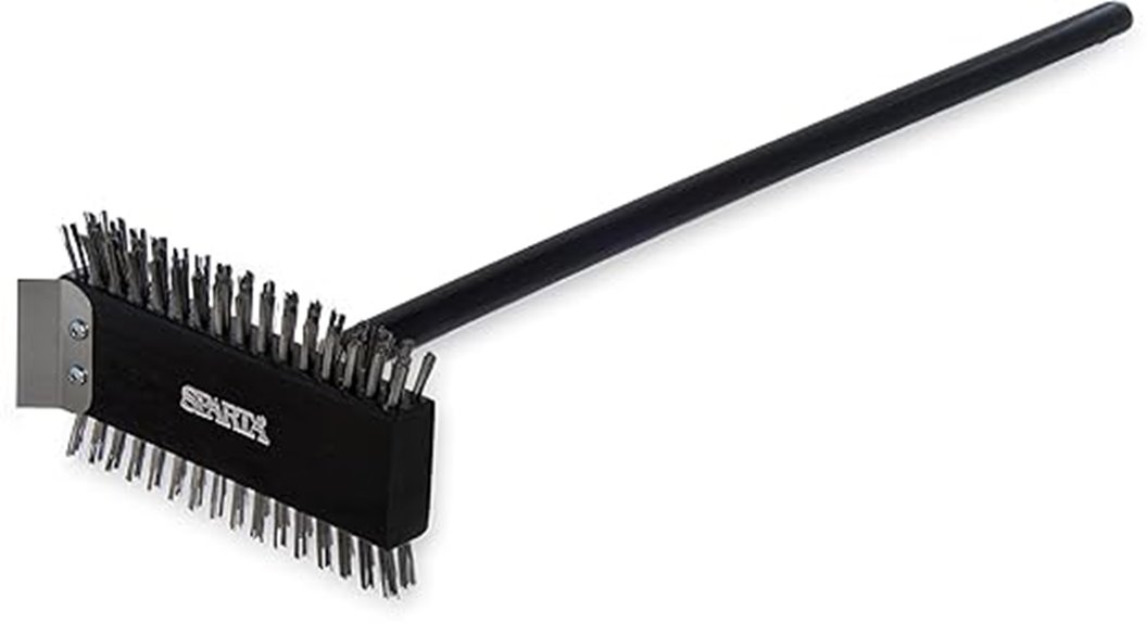 stainless steel grill brush