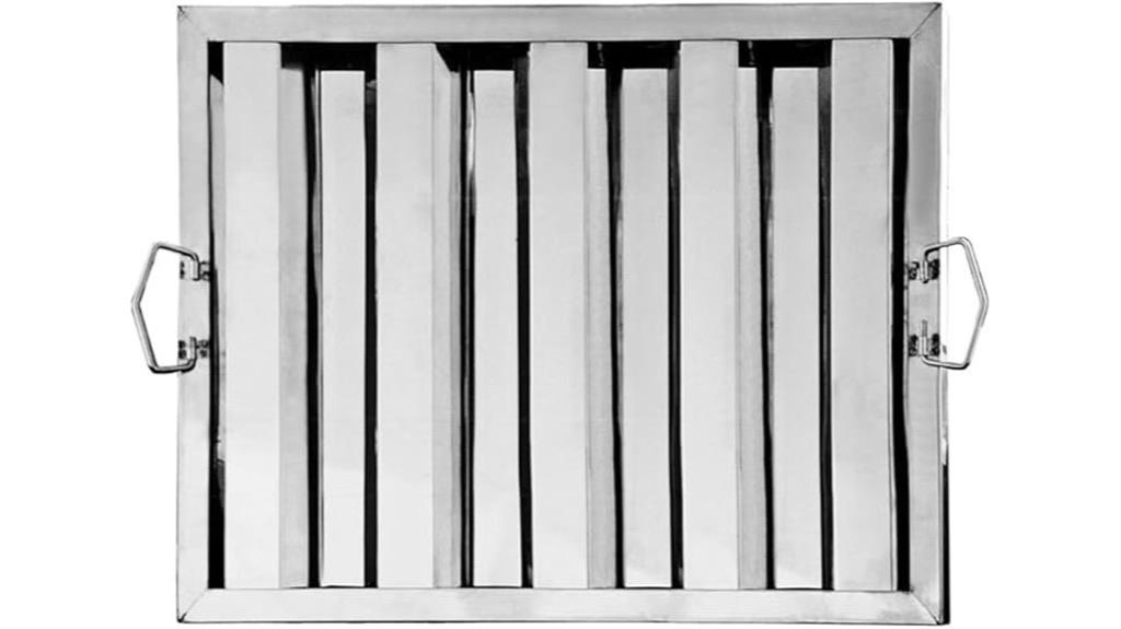 stainless steel hood filter