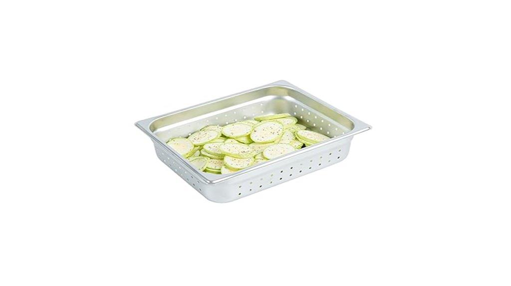 stainless steel hotel pan