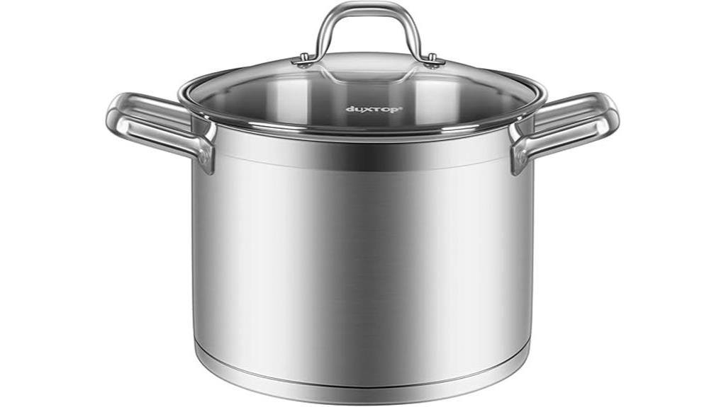 stainless steel induction stockpot