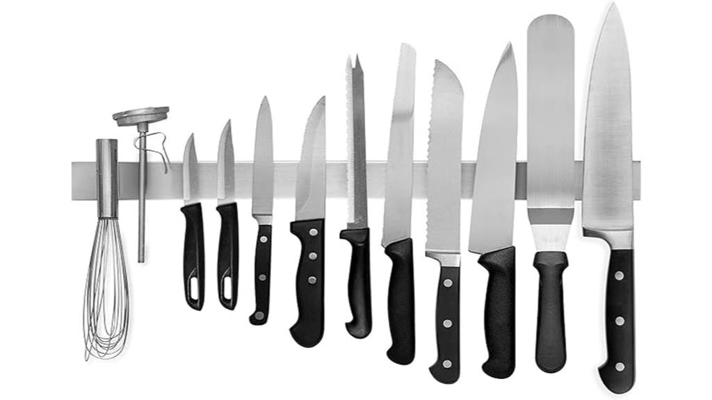 stainless steel magnetic knife holder