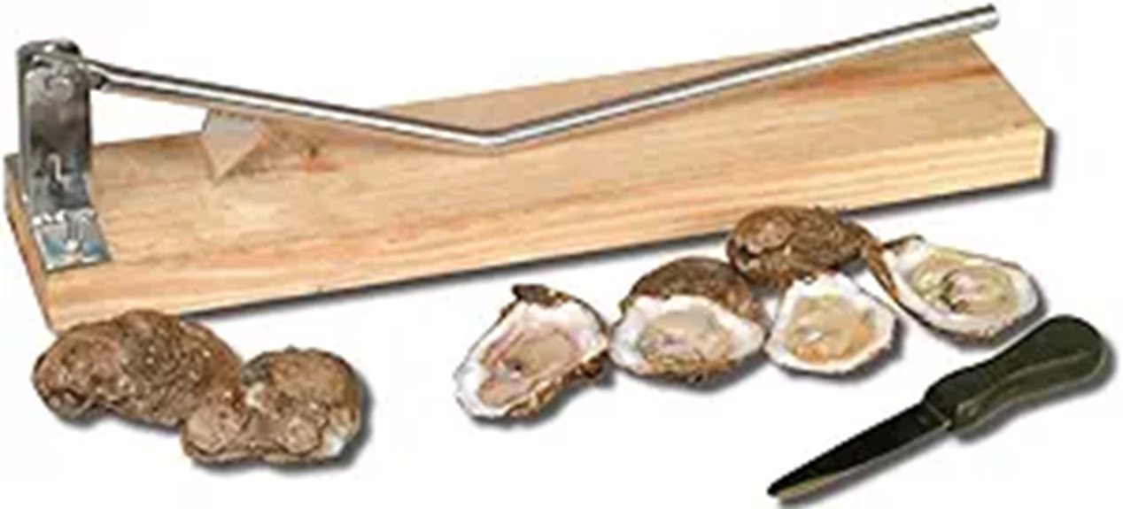stainless steel oyster opener