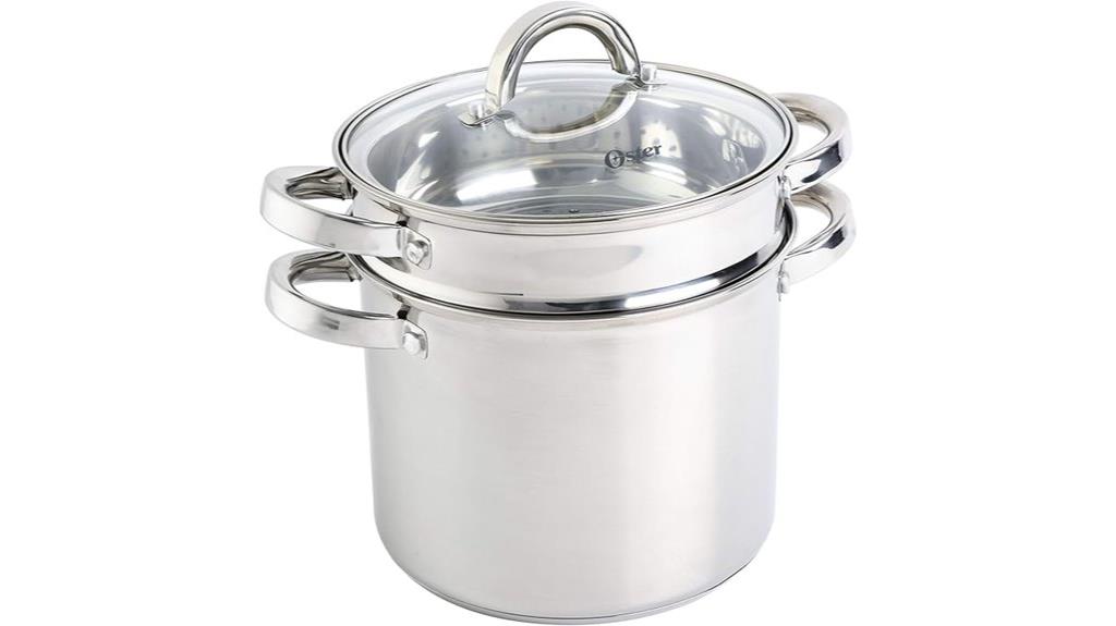stainless steel pasta set