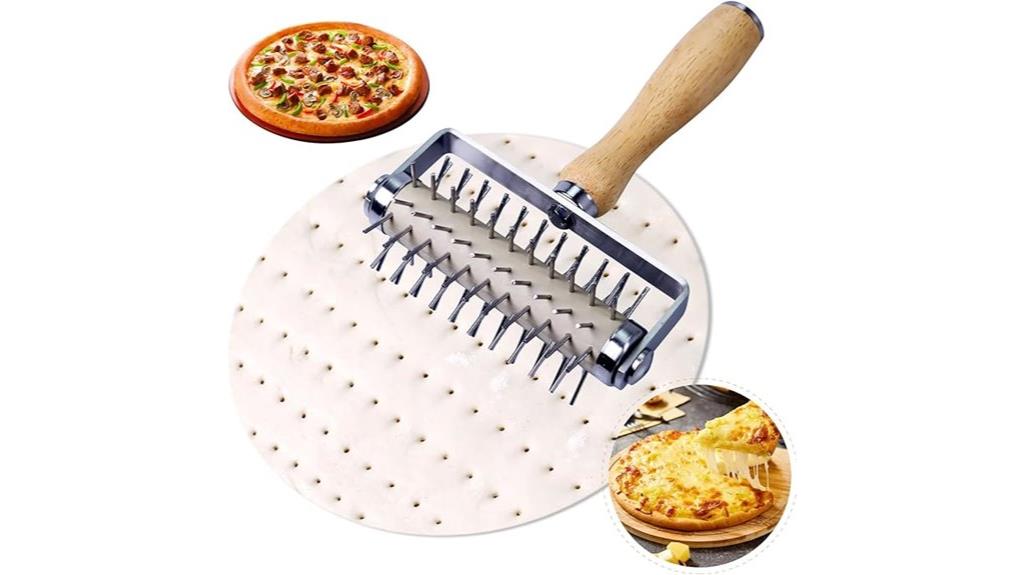 stainless steel pizza docker