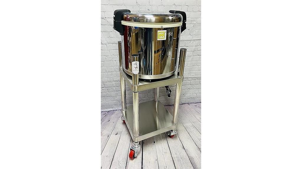 stainless steel rice warmer