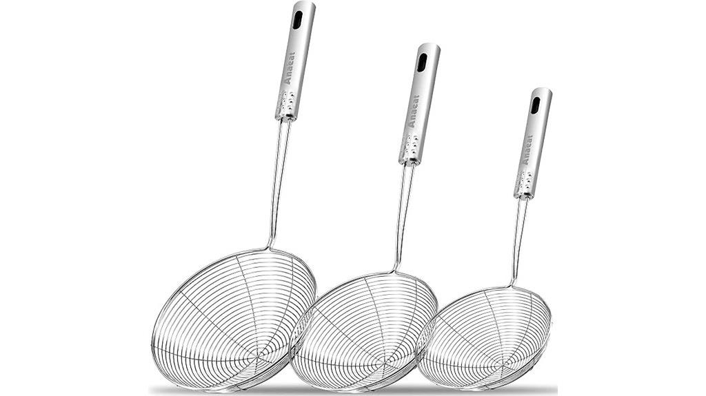 stainless steel skimmer set