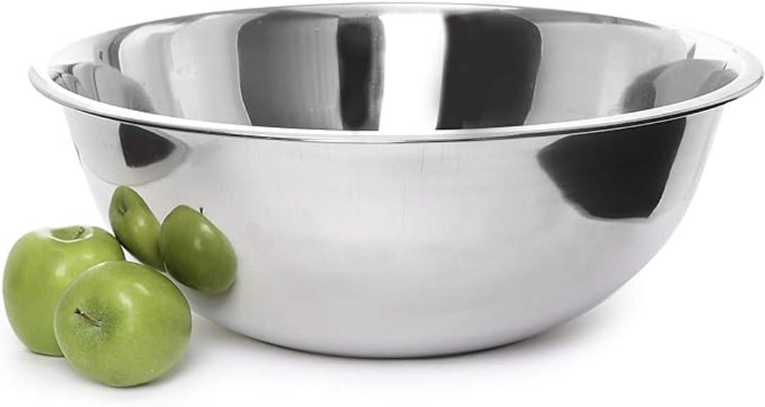 stainless steel sourdough bowl