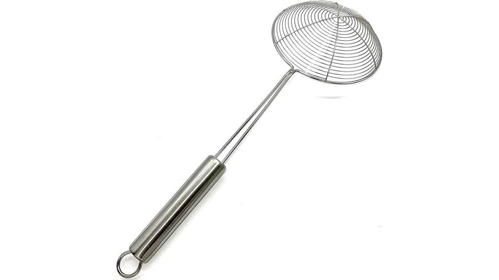 stainless steel spider strainer