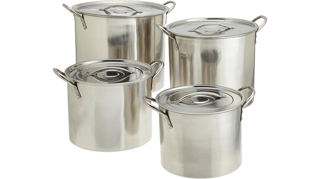 stainless steel stock pot