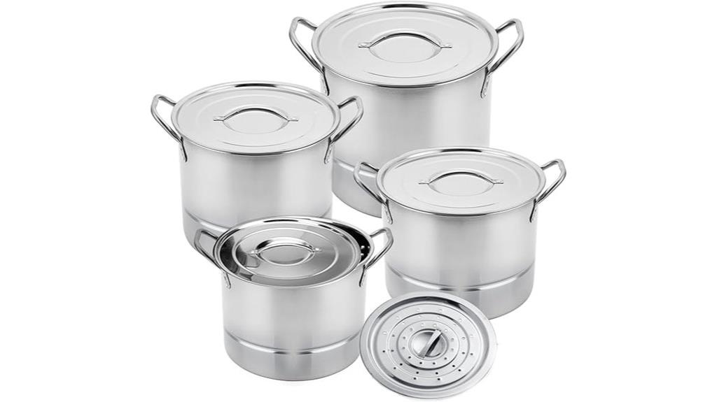 stainless steel stock pot