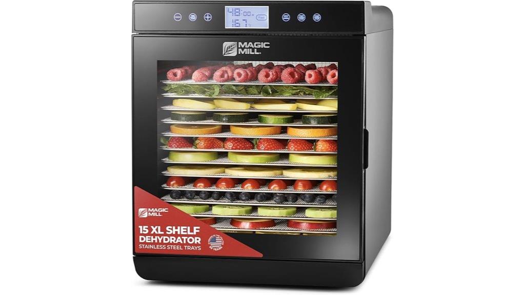 stainless steel tray dehydrator