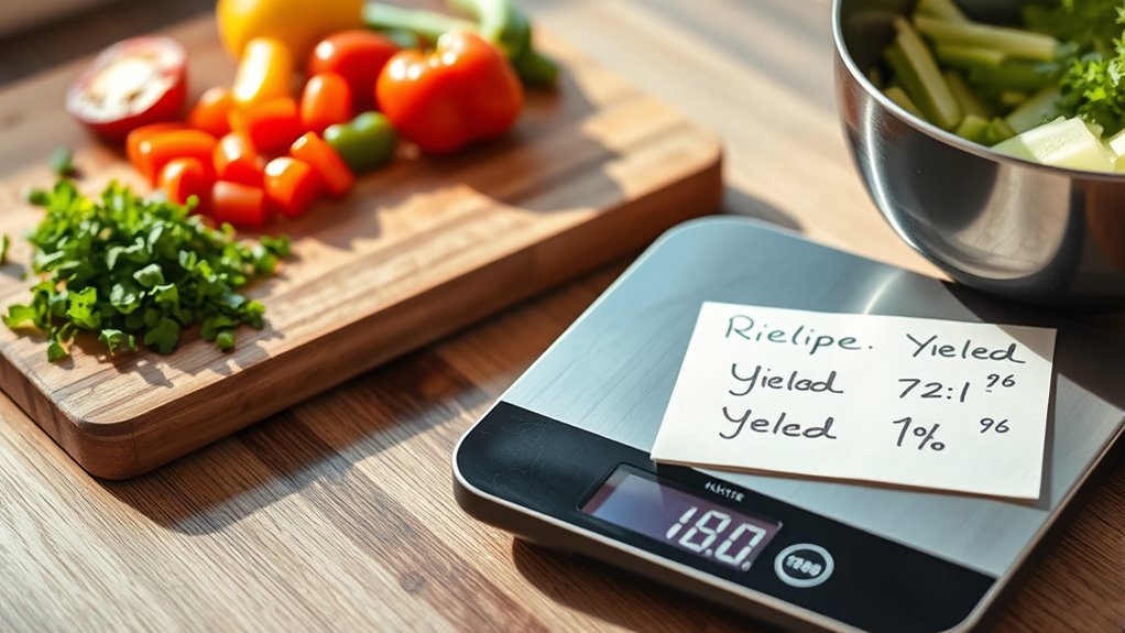 standardized portion tracking