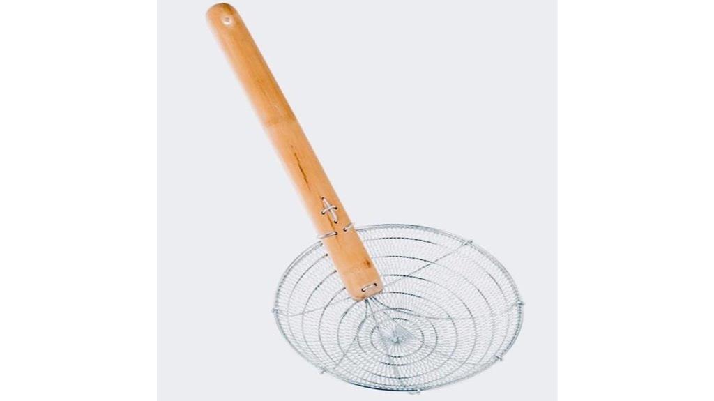 steel spider strainer