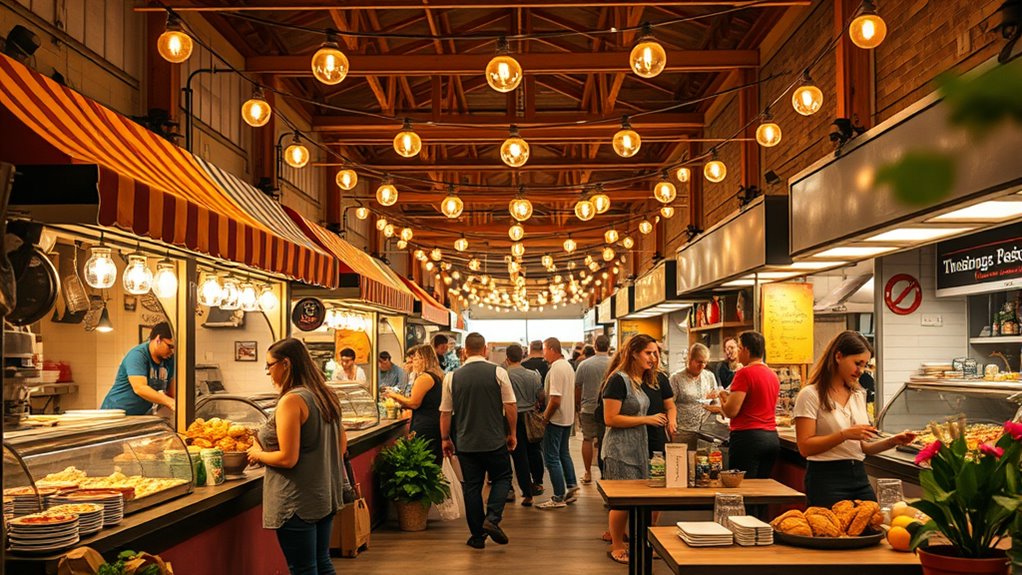 suburban micro food halls