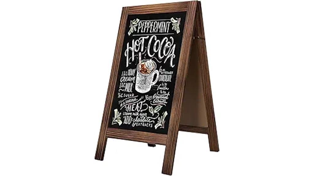 teakmama outdoor a frame sign